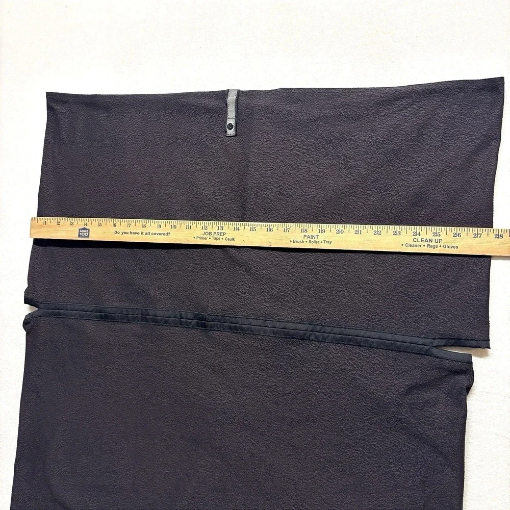 Lululemon Vinyasa Scarf Snap Convertible Wrap Plum Black Cherry Rulu Fabric‎